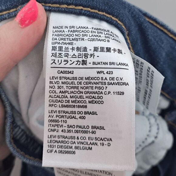 Levi's Classic Bootcut Jeans size 6 - Picture 6 of 8